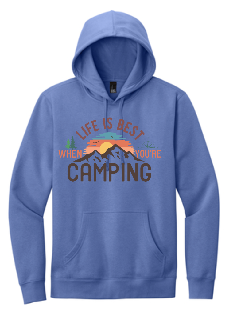 Life is Best Camping Sweatshirt