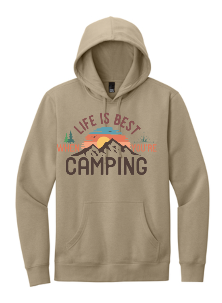 Life is Best Camping Sweatshirt