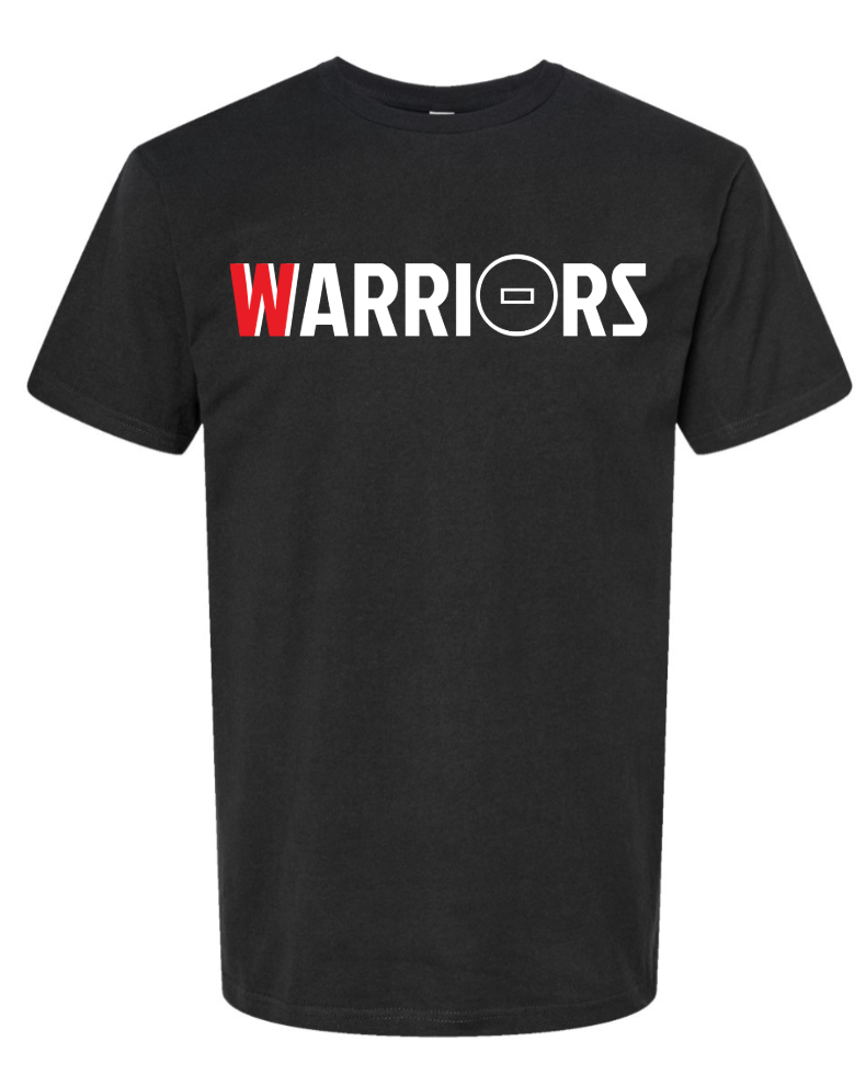 Warriors Tee- Black