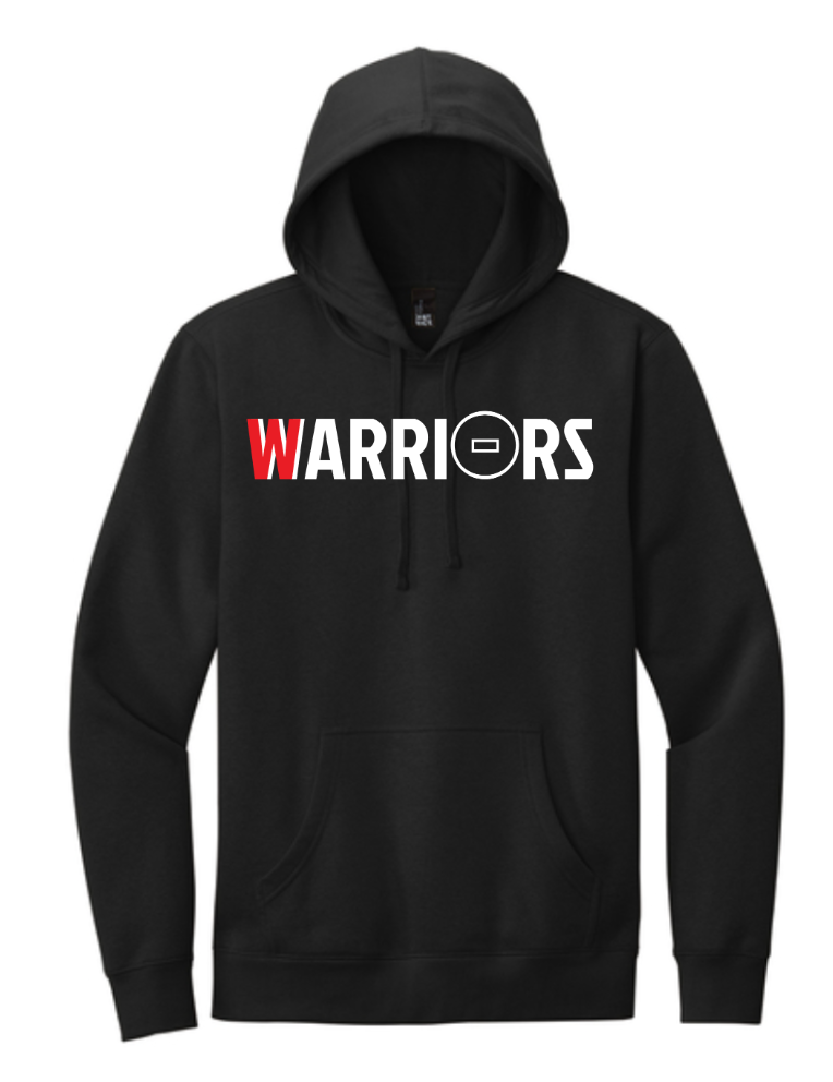 Warriors Hoodie- Black