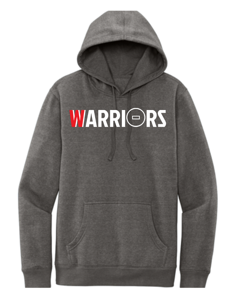 Warriors Hoodie- Grey