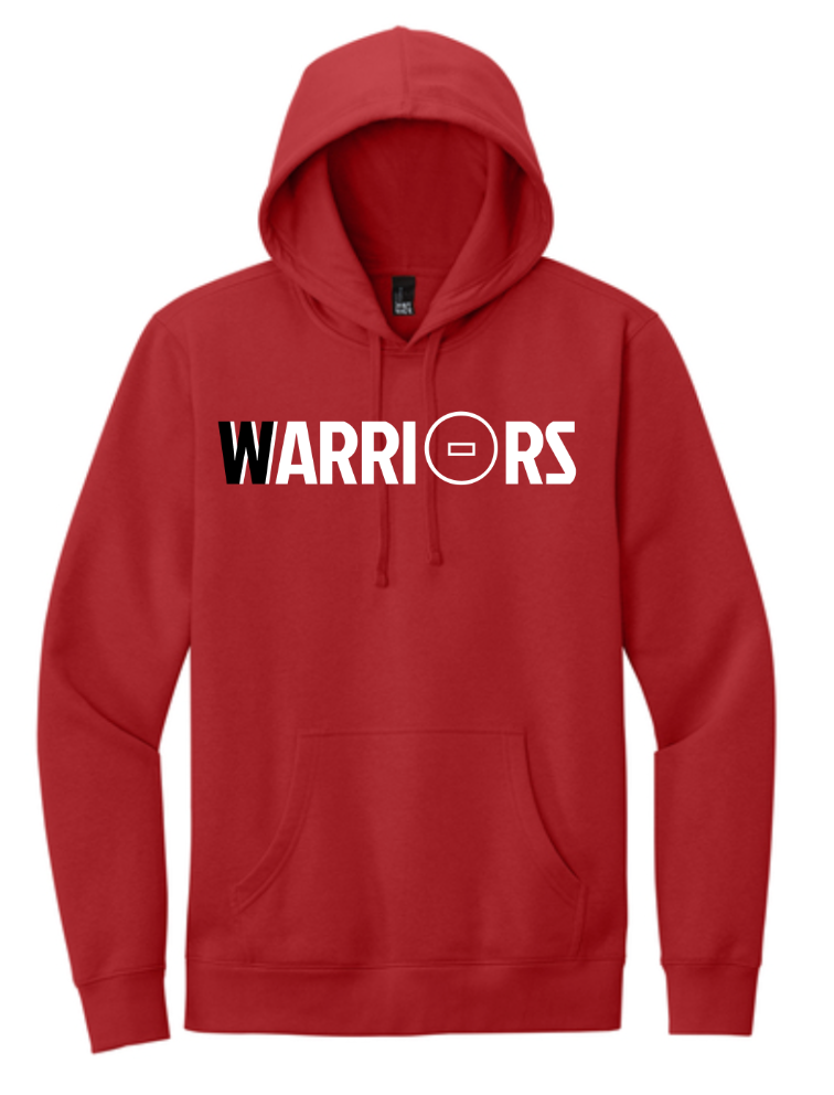 Warriors Hoodie- Red