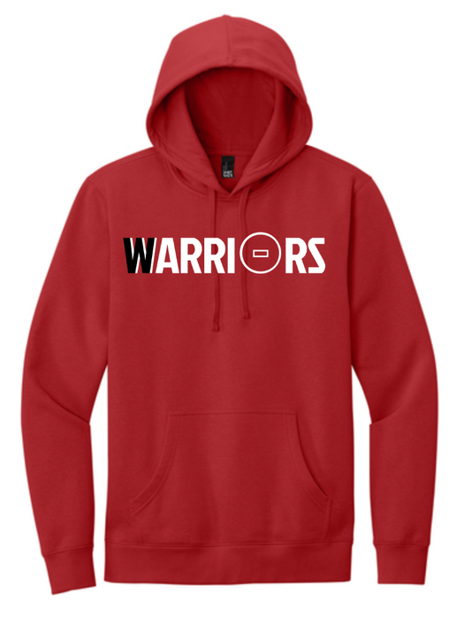 Warriors Hoodie- Red